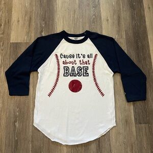 Worn Once Baseball Tee